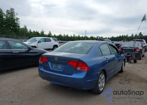 2007 Honda Civic Lx from USA, damaged, VIN 1HGFA16557L130379